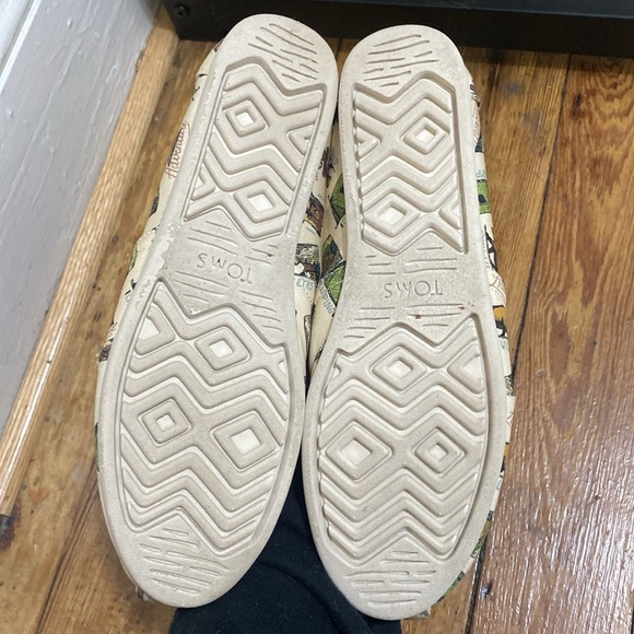 Size 10 Tom’s Espadrilles Camping Adventure Pattern - Picture 7 of 7